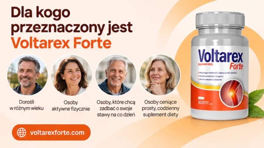 Voltarex Forte — opakowanie kapsułek dla dorosłych