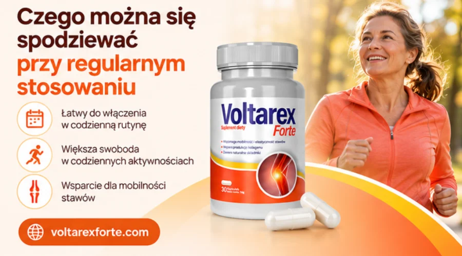 Voltarex Forte — regularne stosowanie kapsułek